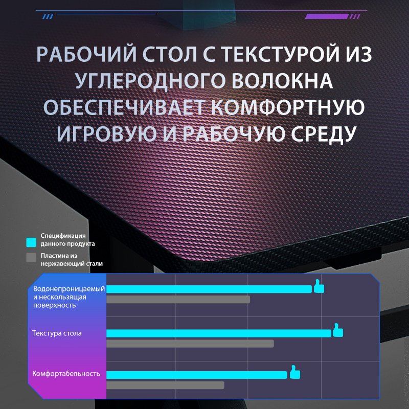 Стол компьютерный 1301, 120х60x75 см, черный купить,28784