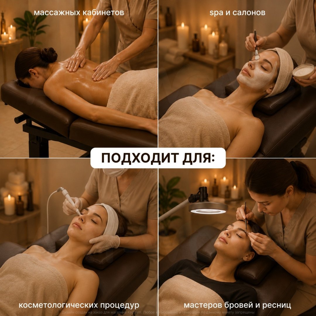 ART-Wave стол до 500 кг коричневый 80х190 см
