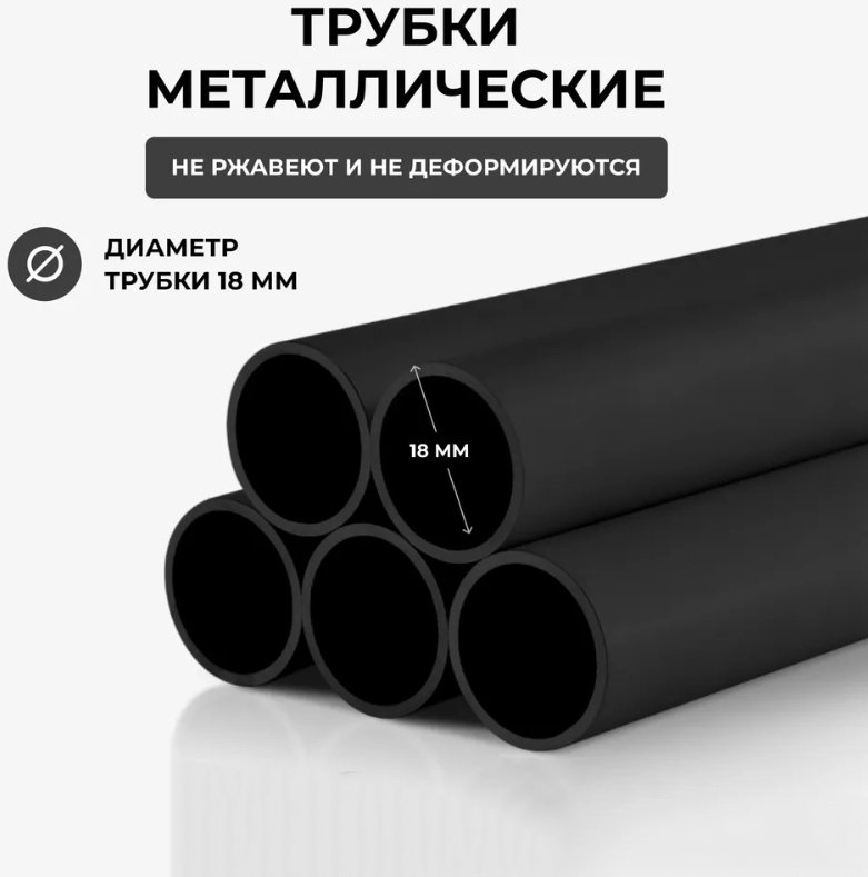 Вешалка напольная ART-Wave TW-608-black, металл/пластик, 110x150 см, черный