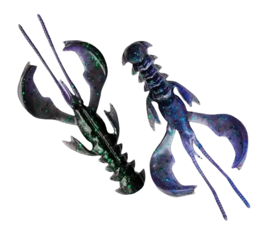 Силиконовая приманка Crazy Fish Nimble 4" 43-100-12d-6-V 100мм 6,1гр 5шт купить,NaN