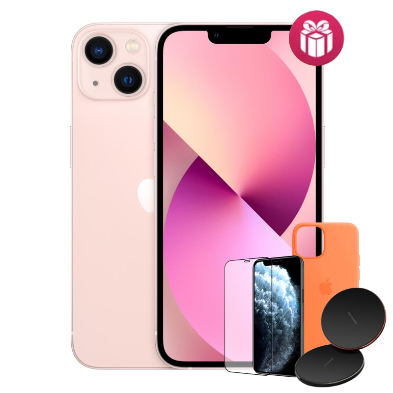 Смартфон Apple iPhone 13 128GB Pink + акция 3 подарка купить,NaN