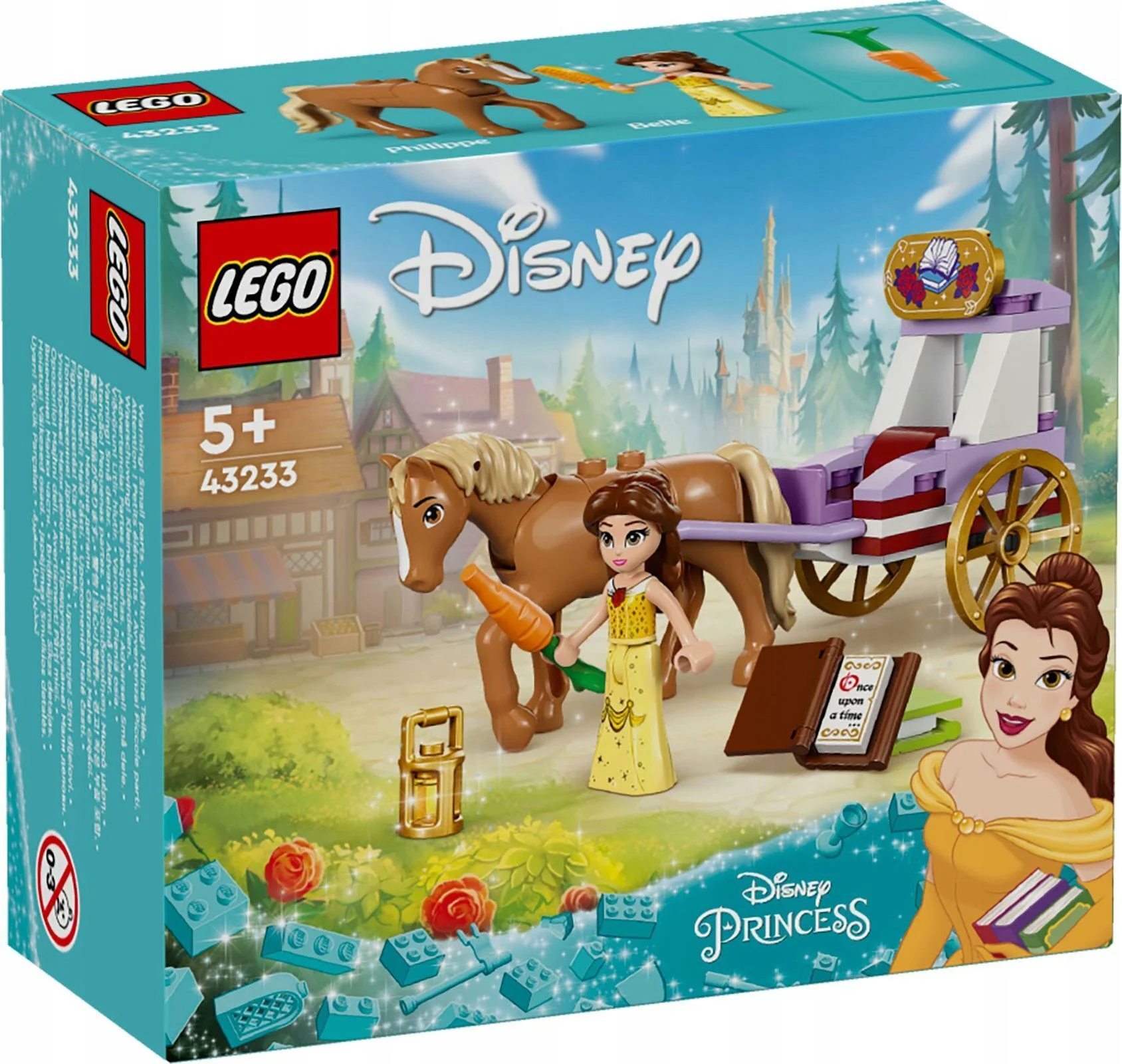 Конструктор LEGO Принцессы Дисней Конная повозка Бель 43233