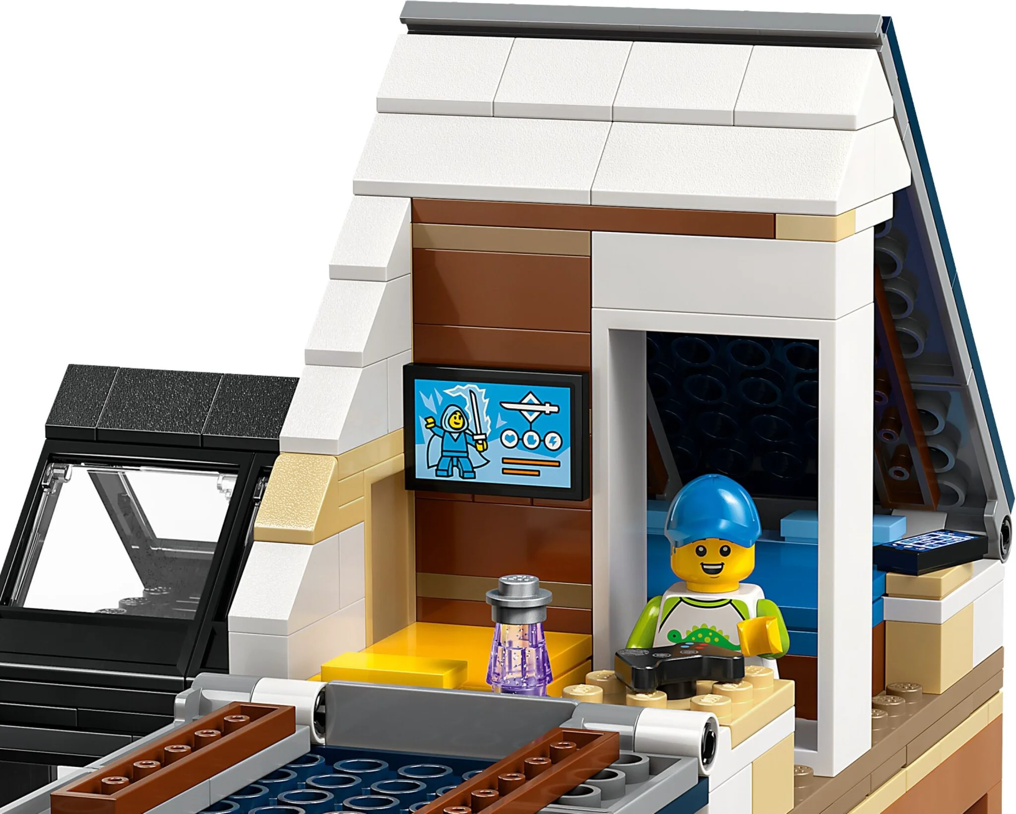 Конструктор LEGO Город Семейный дом и электромобиль 60398