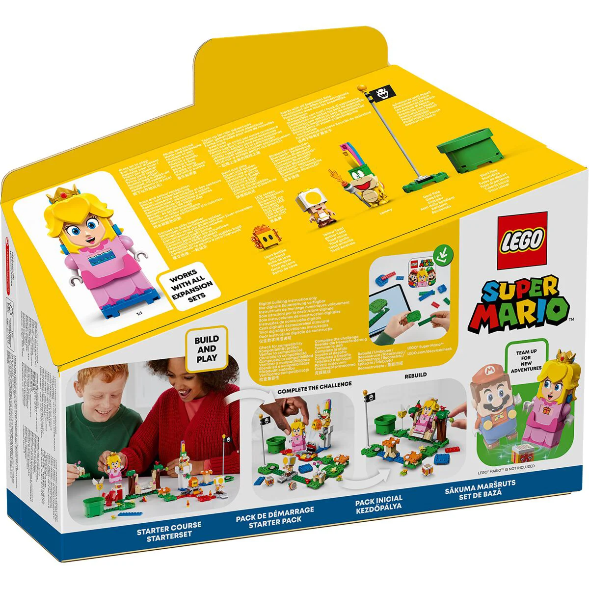 Конструктор LEGO Стартовый&nbsp;набор&nbsp;«Приключения вместе с Пич» Super Mario 71403