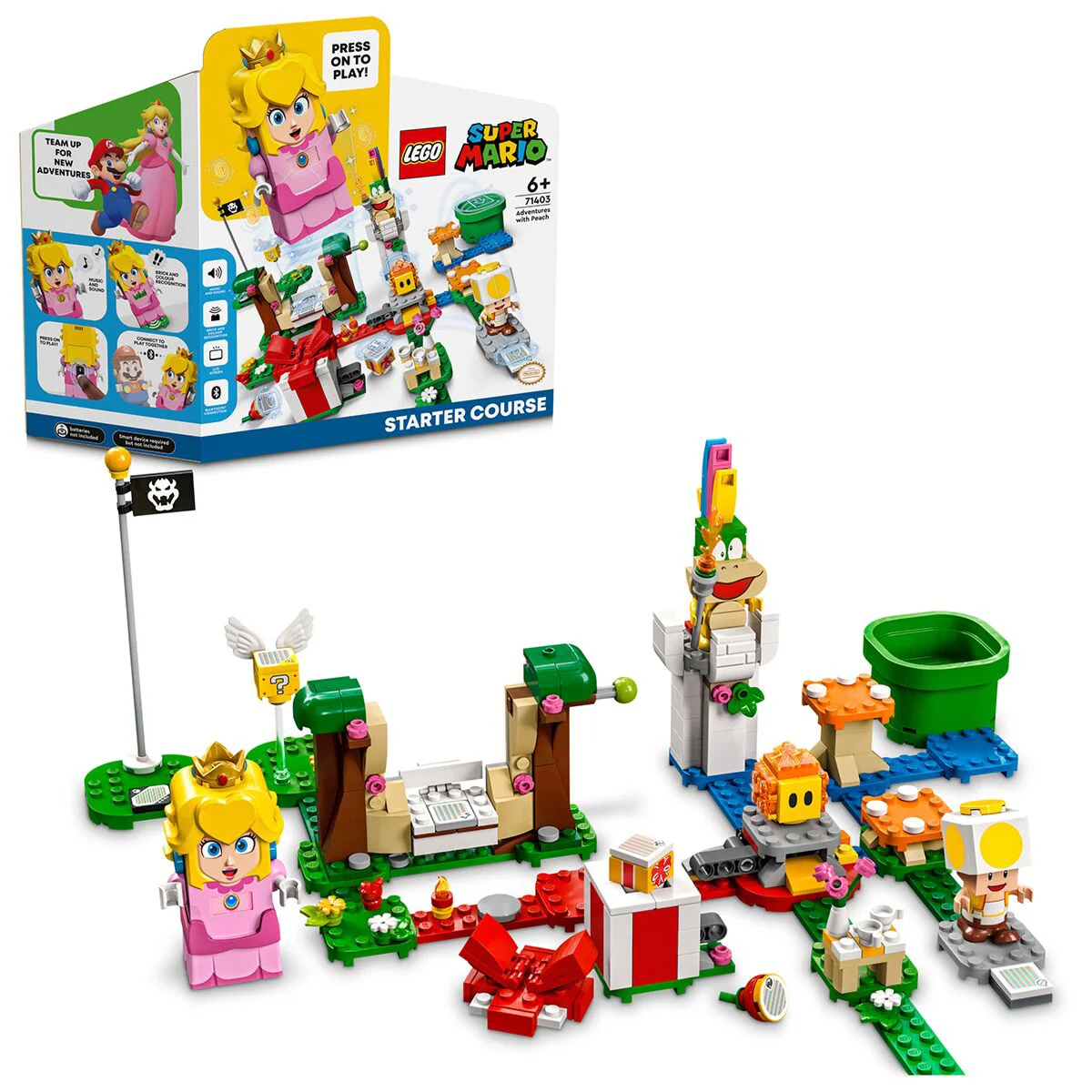 Конструктор LEGO Стартовый&nbsp;набор&nbsp;«Приключения вместе с Пич» Super Mario 71403