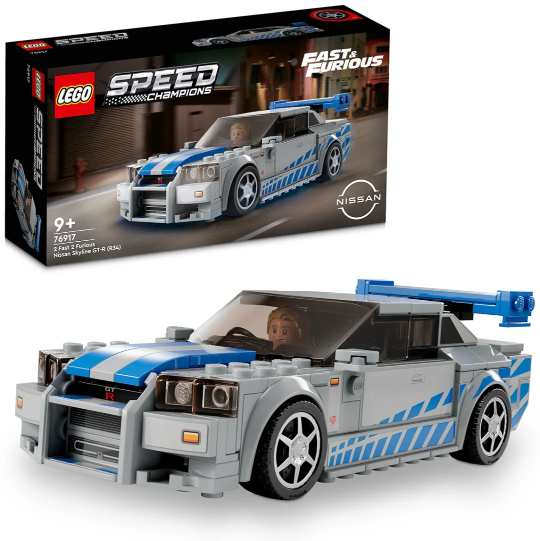 Конструктор LEGO Speed Champions Nissan Skyline GT-R (R34) 76917