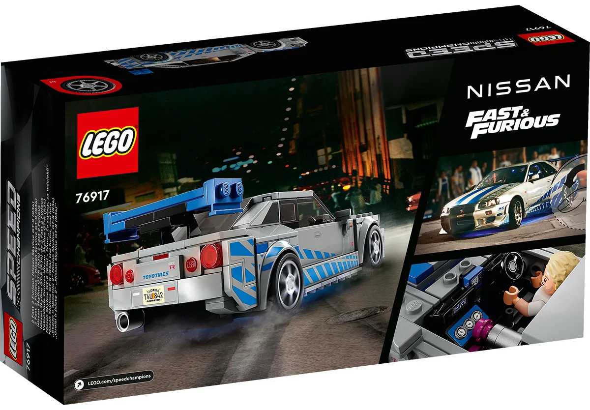 Конструктор LEGO Speed Champions Nissan Skyline GT-R (R34) 76917 купить,0