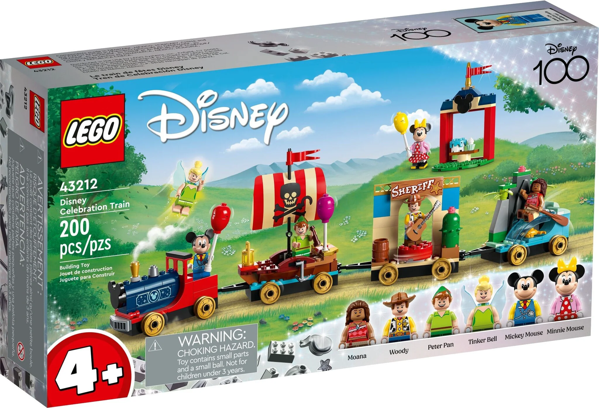 Конструктор LEGO Праздничный поезд Disney 43212 купить,NaN