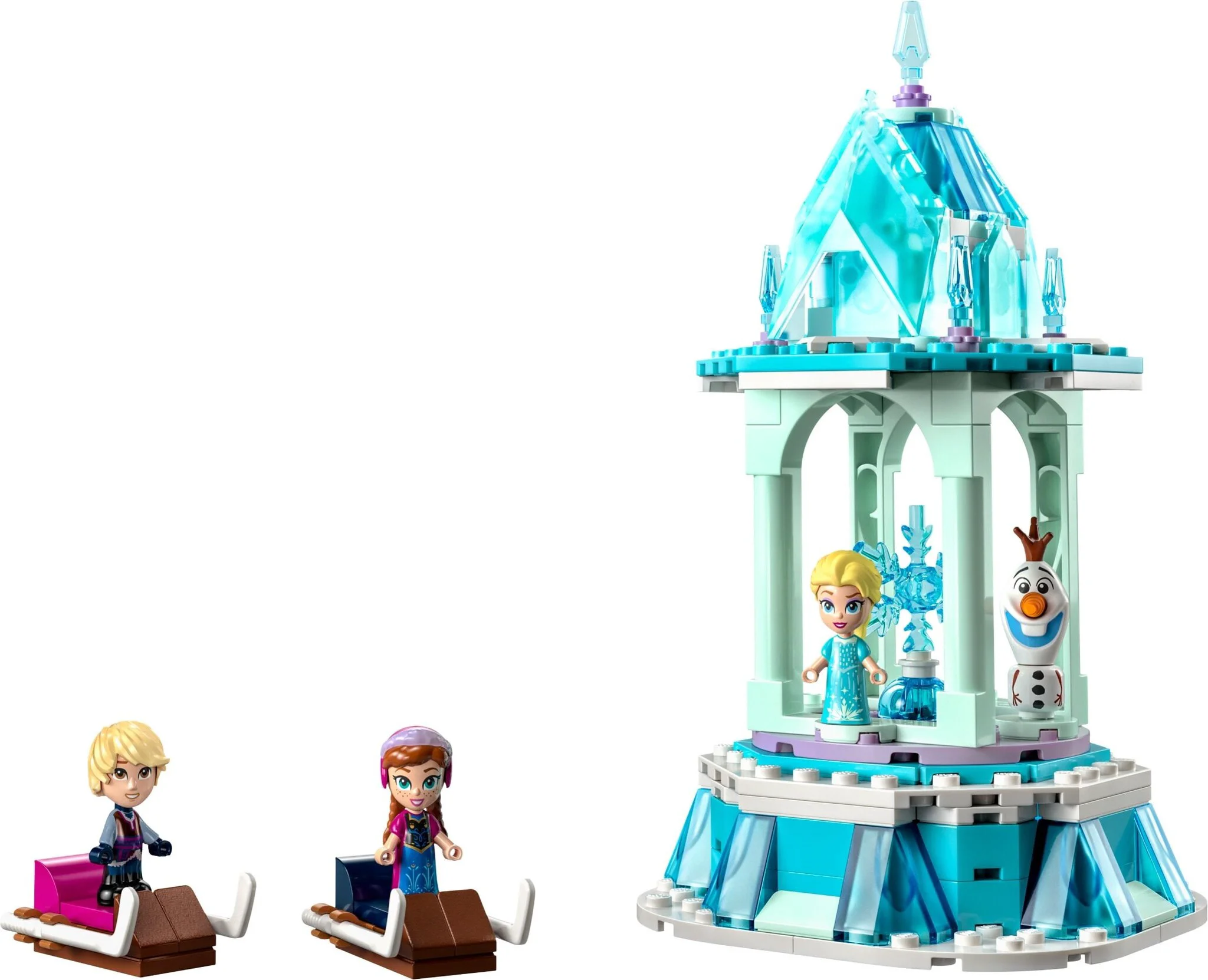 Конструктор LEGO Принцессы Дисней Волшебная карусель Анны и Эльзы 43218 купить,0