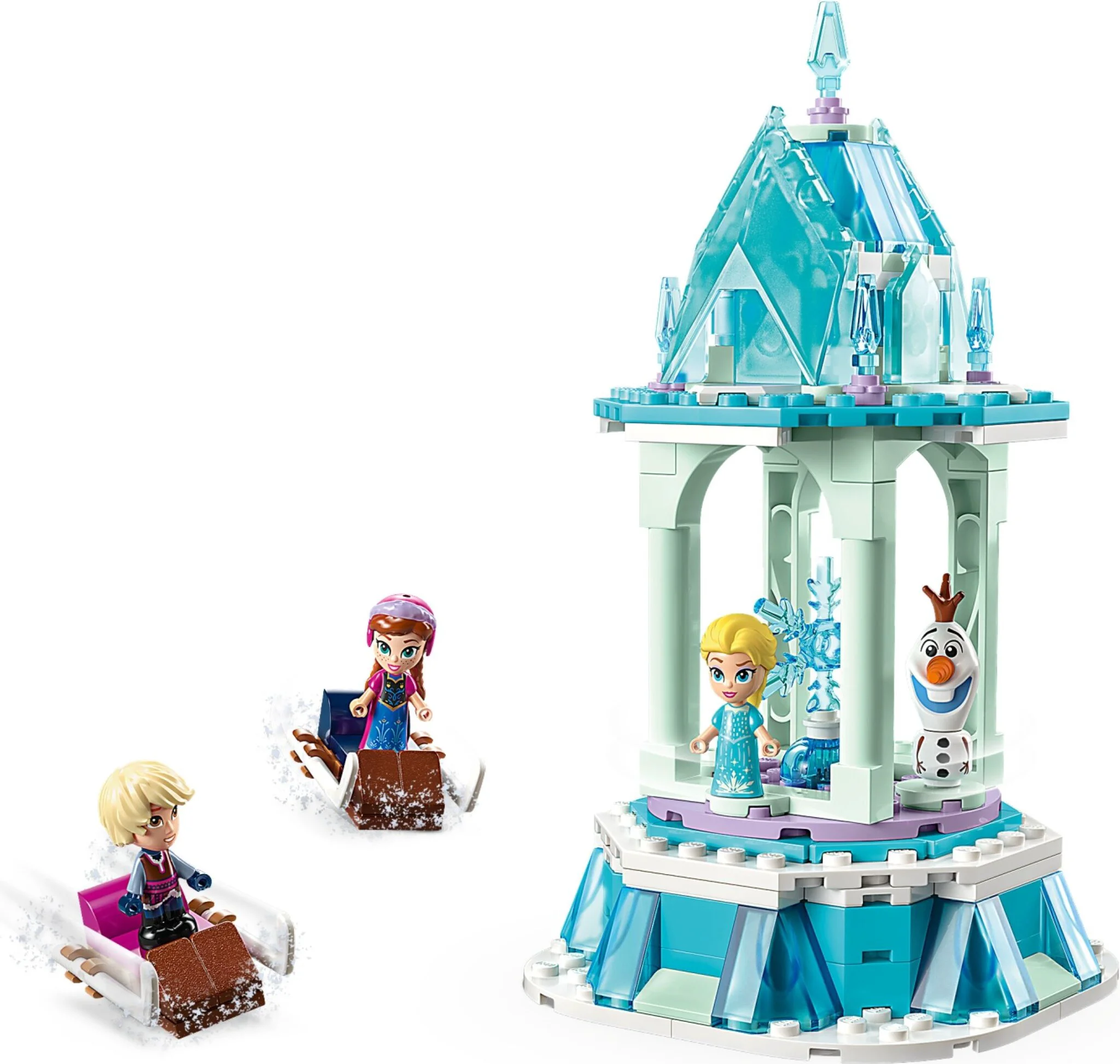 Конструктор LEGO Принцессы Дисней Волшебная карусель Анны и Эльзы 43218 купить,0