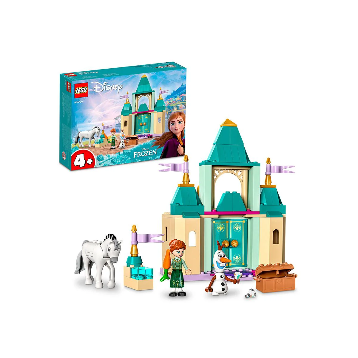 Конструктор LEGO Принцессы Дисней Веселье в замке Анны и Олафа 43204