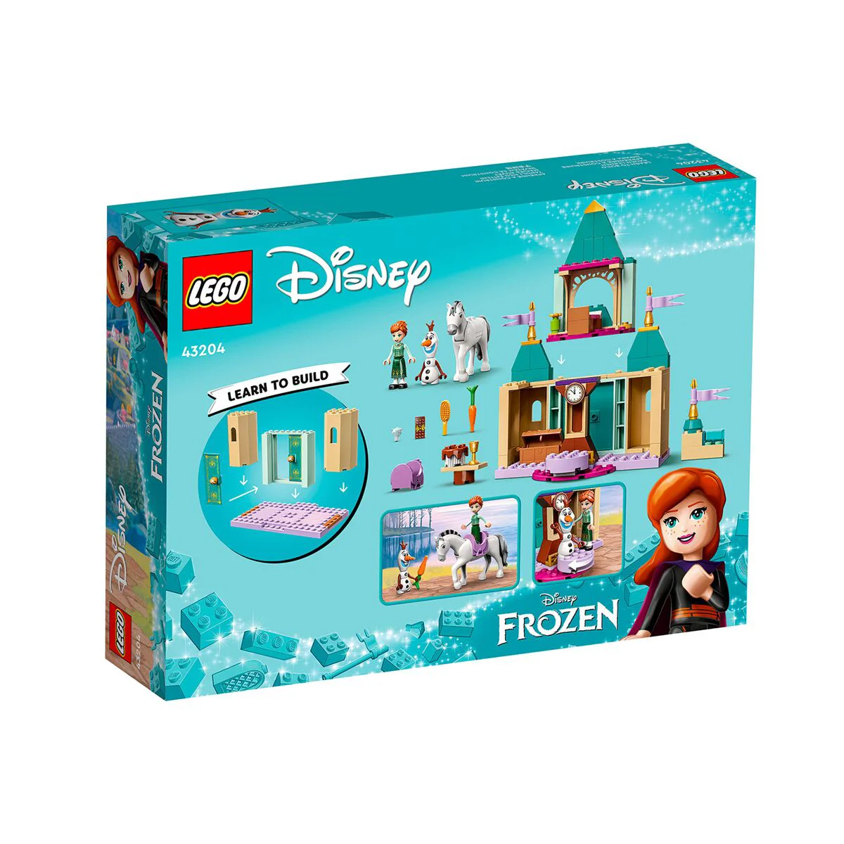 Конструктор LEGO Принцессы Дисней Веселье в замке Анны и Олафа 43204