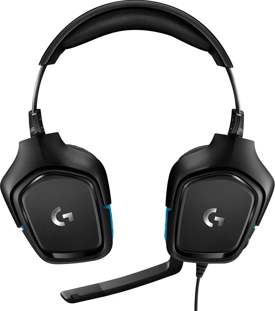 Наушники Logitech G432 981-000770 Blue Black