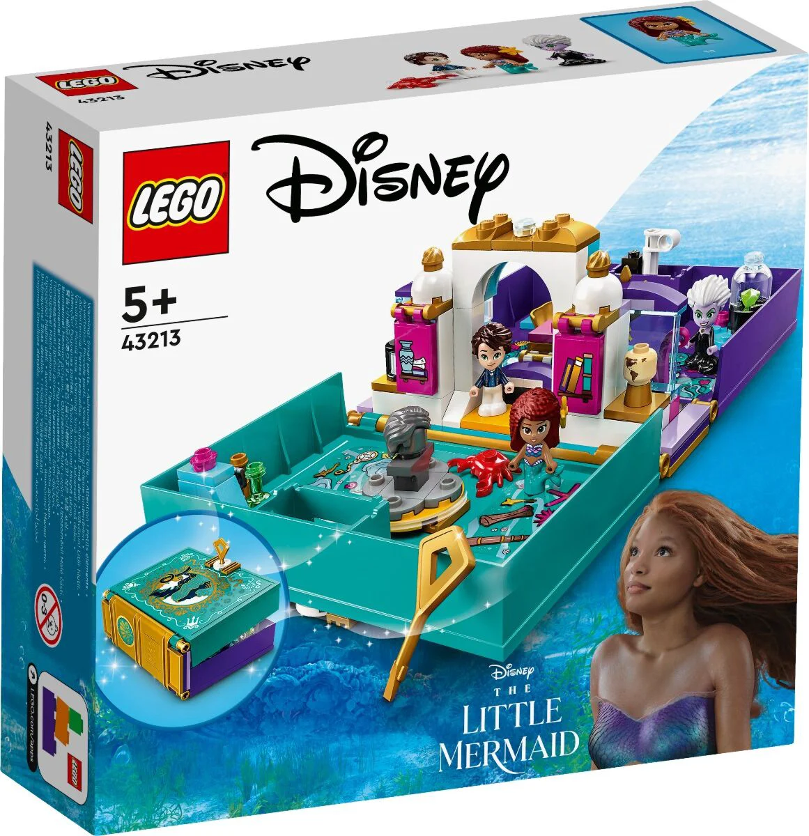 Конструктор LEGO Принцессы Книга рассказов о Русалочке 43213 - ForteMarket Конструктор LEGO Принцессы Книга рассказов о Русалочке 43213 купить,0
