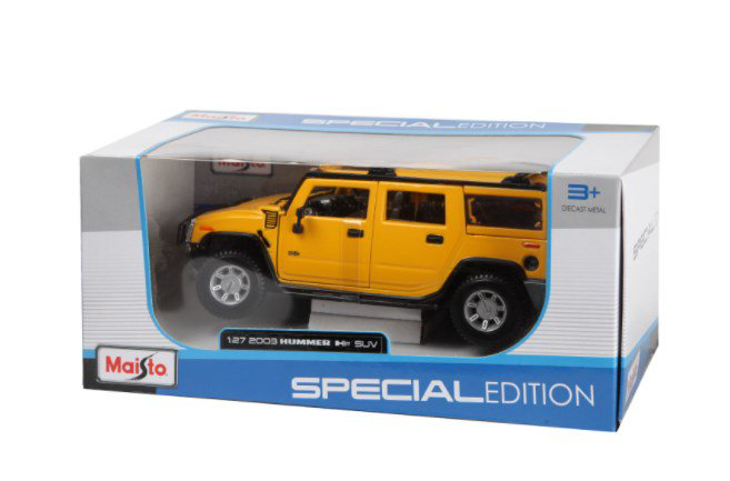 Модель автомобиля Maisto 1:24 Hummer H2 Suv 2003 31231 купить,NaN