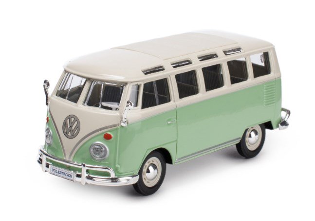 Модель автомобиля Maisto 1:24 Volkswagen Van Samba 31956 купить,NaN