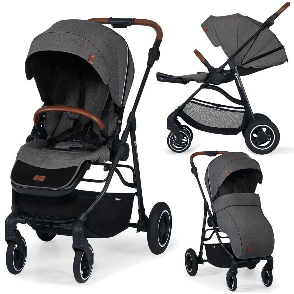 Коляска прогулочная Kinderkraft All Road Ash Grey купить,NaN