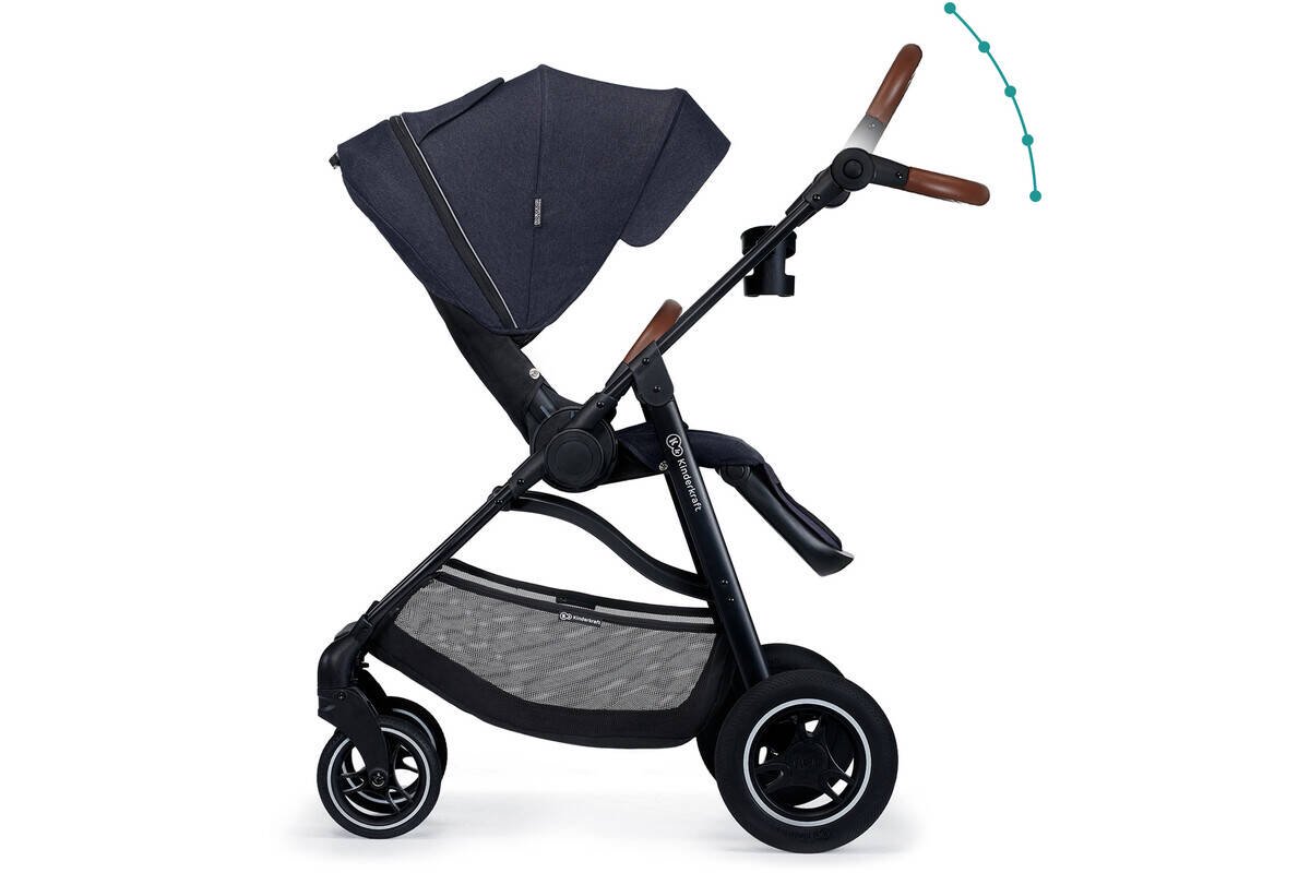 Коляска прогулочная Kinderkraft All Road Imperial Blue купить,NaN