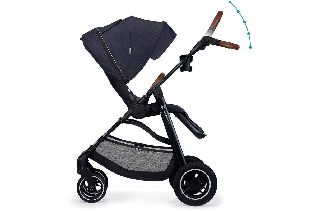 Коляска прогулочная Kinderkraft All Road Imperial Blue купить,NaN