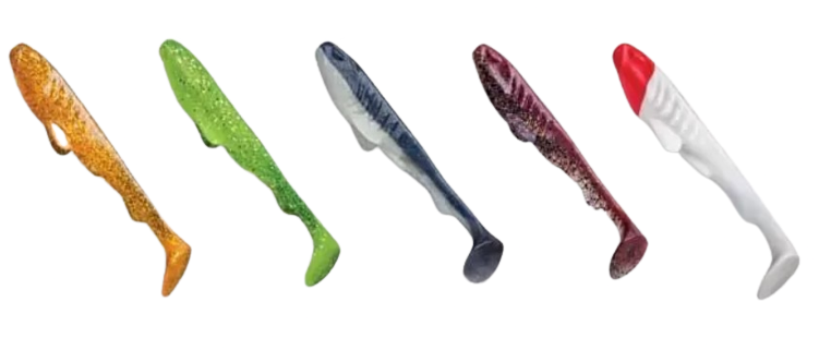 Силиконовая приманка Crazy Fish Tough 5" 28-125-M91-6 125мм 14гр 5шт купить,NaN