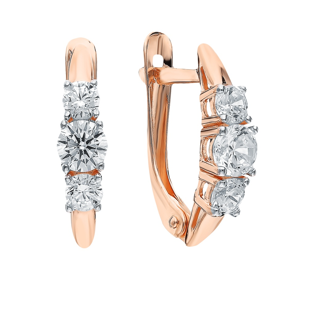 Серьги Санис 215543 2.2гр золото купить,229000