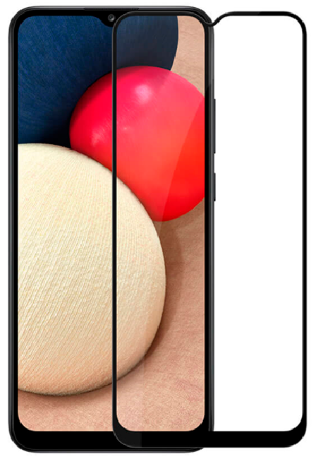 Стекло защитное A-Case 2.5D для Samsung Galaxy A03s