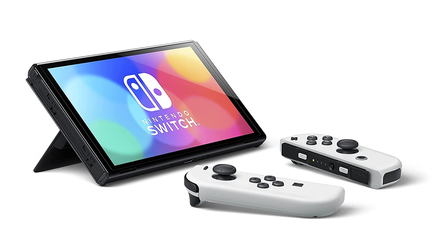 Игровая приставка Nintendo Switch OLED белая - ForteMarket Игровая приставка Nintendo Switch OLED белая купить,0