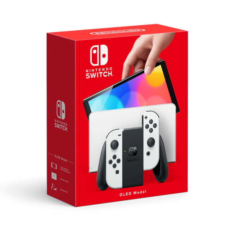 Игровая приставка Nintendo Switch OLED белая купить,189000
