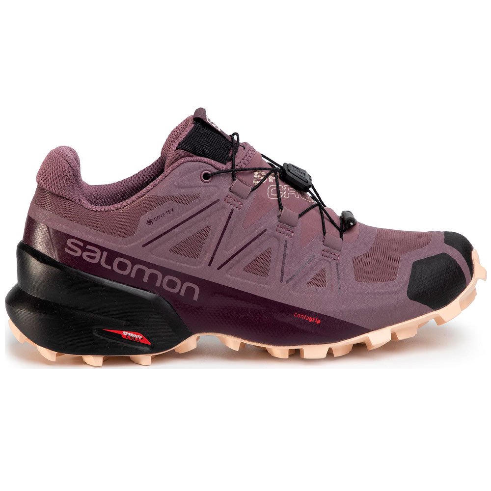 Кроссовки Salomon Speedcross 5 gtx 409574 5.5 фиолетовые 38 2/3 купить,NaN