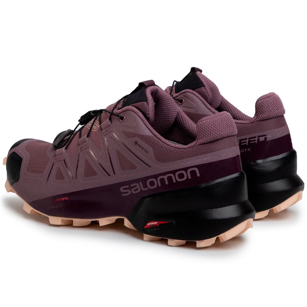 Кроссовки Salomon Speedcross 5 gtx 409574 5.5 фиолетовые 38 2/3 купить,NaN