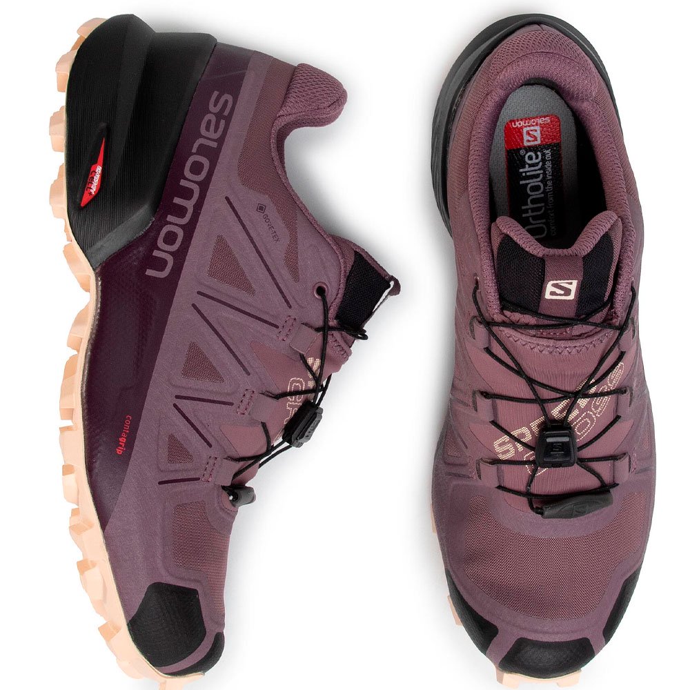 Кроссовки Salomon Speedcross 5 gtx 409574 5.5 фиолетовые 38 2/3 купить,NaN