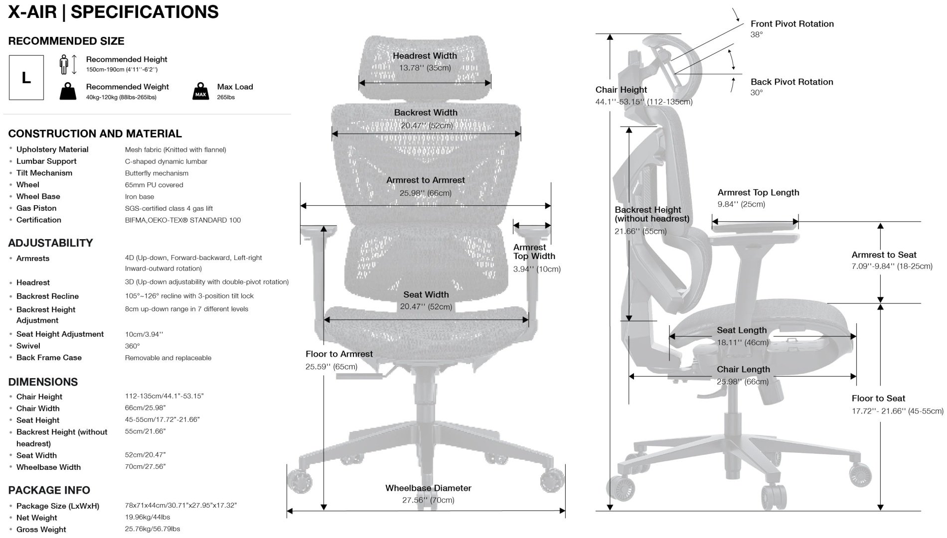 Компьютерное кресло AndaSeat AD-WY-01-GGSP-G01, серый купить,NaN