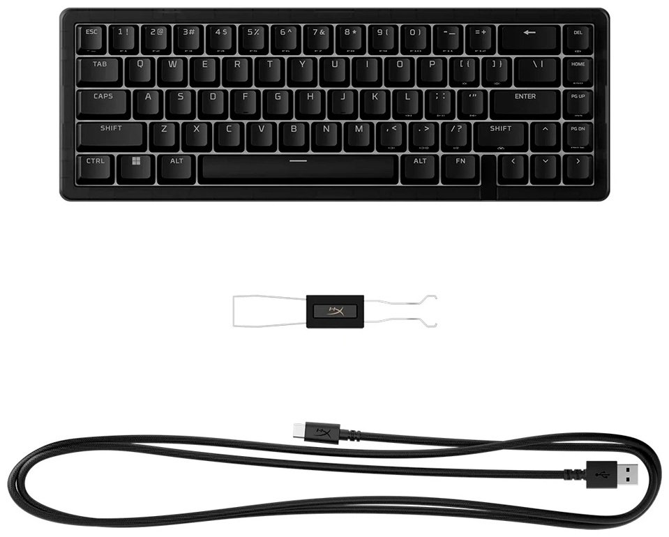 Клавиатура HyperX Alloy Origins 2 65 B4QS3AA#ABA черный купить,81192