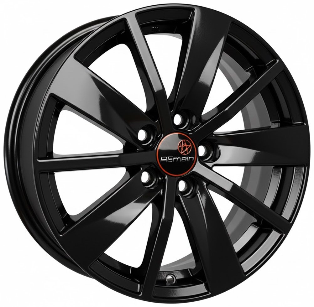 Remain R165 (A 15_Rapid) 6x15/5x100 D57.1 ET38 4 диска черный купить,NaN
