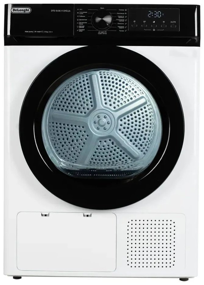 Сушильная машина Delonghi DTD 8106 H EMILIA белый купить,NaN