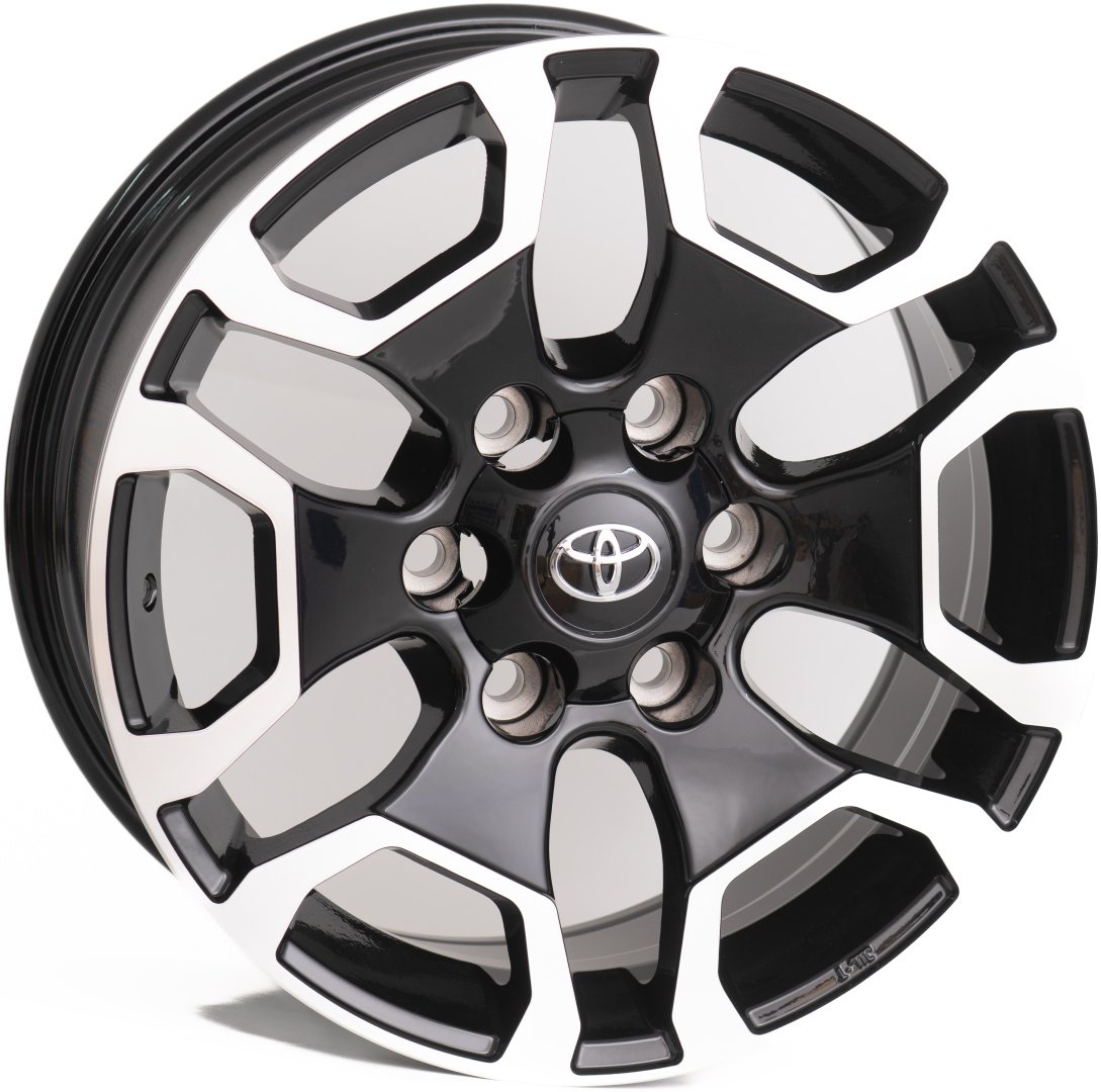 Kipardo H963F 7.5x17/6x139.7 D106.1 ET25 4 диска черный, серебристый купить,NaN