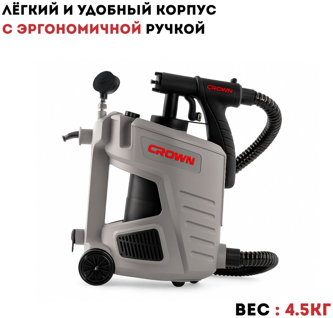 Краскопульт CROWN CT31010 купить,NaN