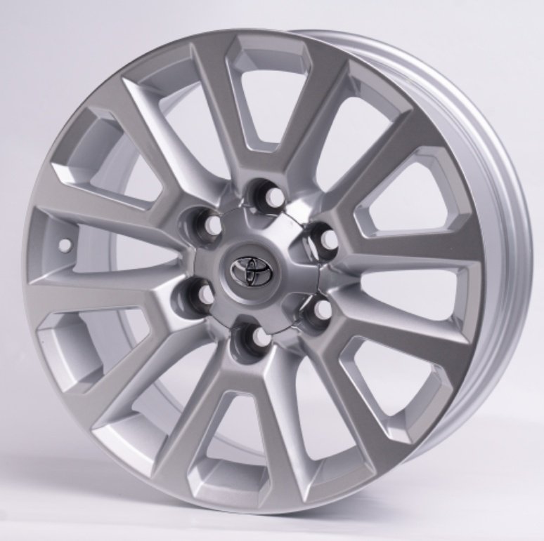 Kipardo 8018 7.5x18/6x139.7 D106.2 ET25 4 диска серебристый, хром купить,NaN