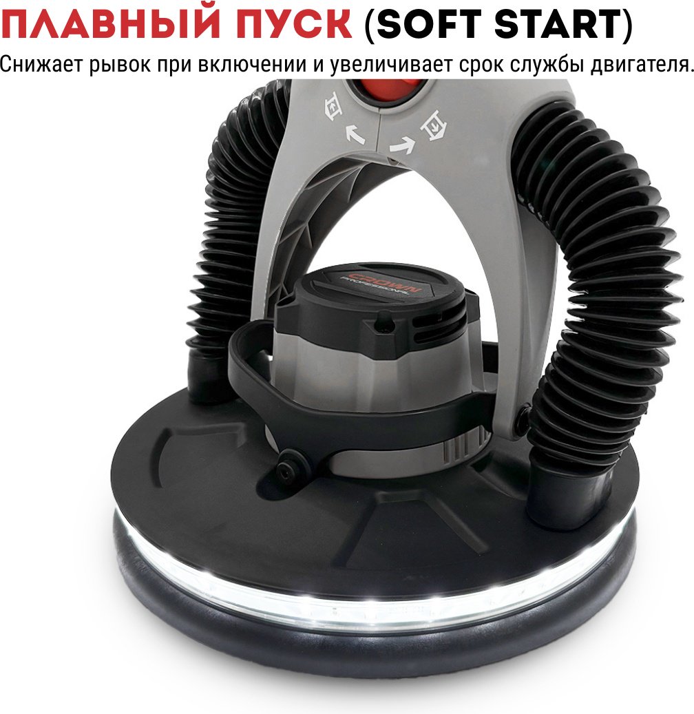 Шлифмашина эксцентриковая CROWN CT13714L купить,NaN