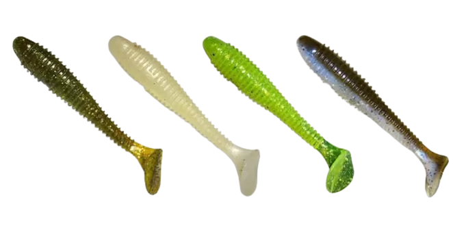 Силиконовая приманка Crazy Fish Vibro Fat 4'' 14-100-М21-6 100мм 8,4гр 4шт купить,NaN