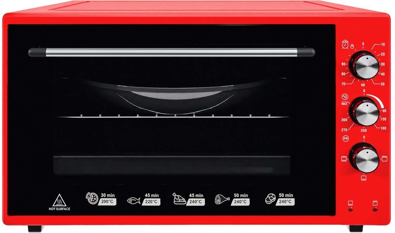 Настольная электропечь Dessus DMO38001R красный купить,NaN