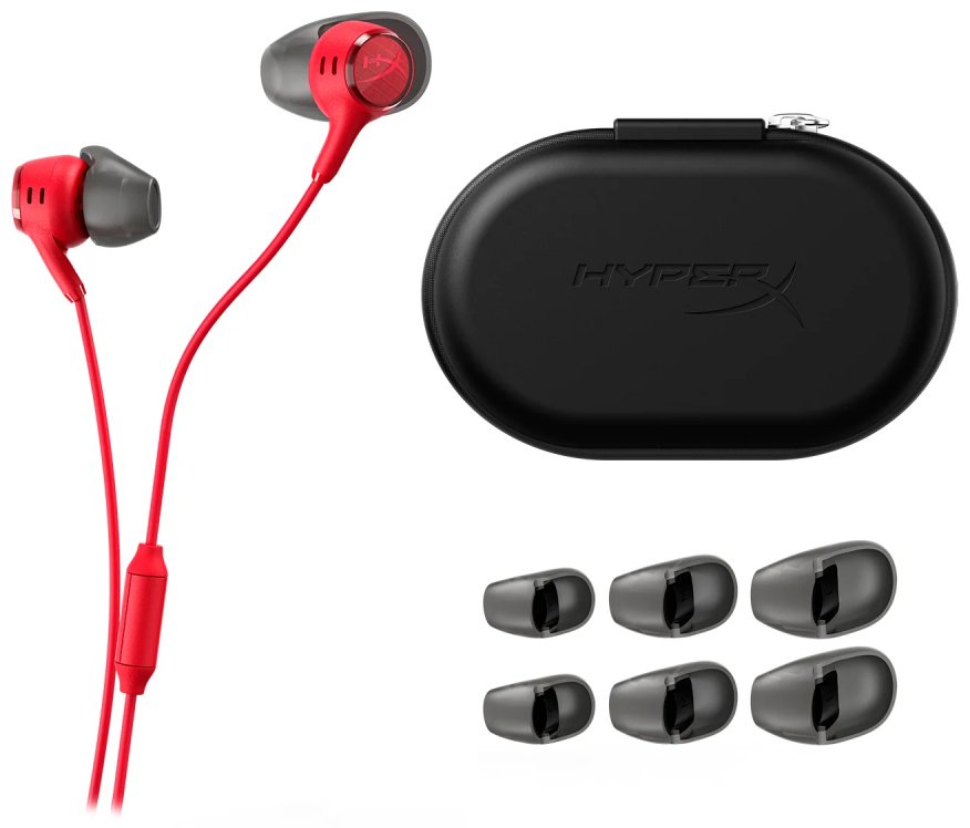 Наушники HyperX HyperX Cloud Earbuds III BN7S0AA красный купить,38985
