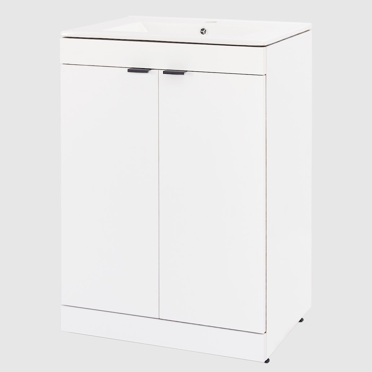 Тумба для ванной комнаты Daiva Casa Амали 2 двери 60x85x46 см белая купить,NaN