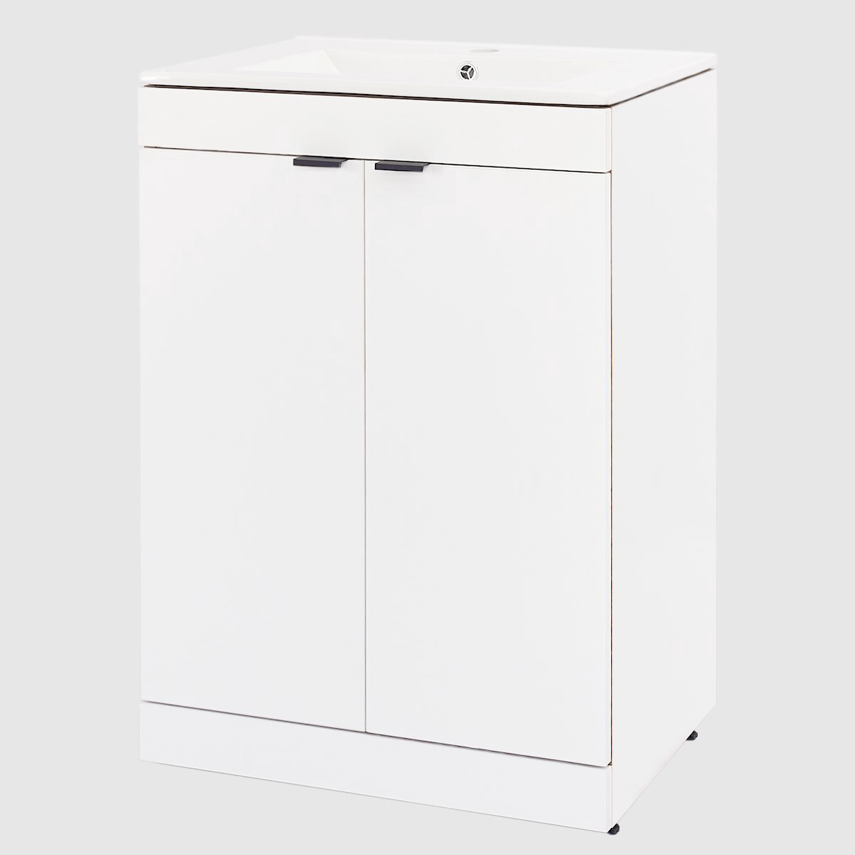 Тумба для ванной комнаты Daiva Casa Амали 2 двери 60x85x46 см белая купить,NaN
