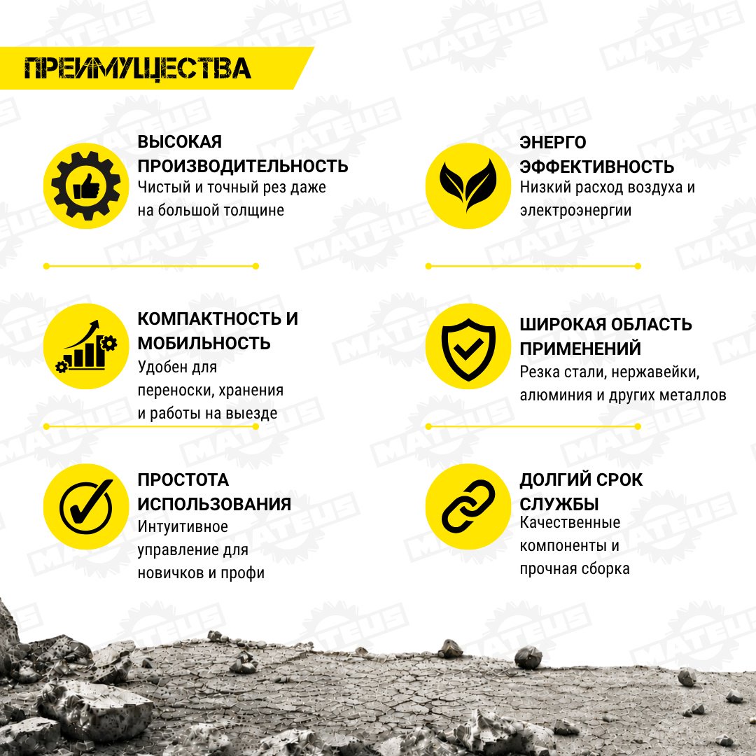 Mateus инвертор для плазменной резки MS08107 (CUT-100F) купить,NaN