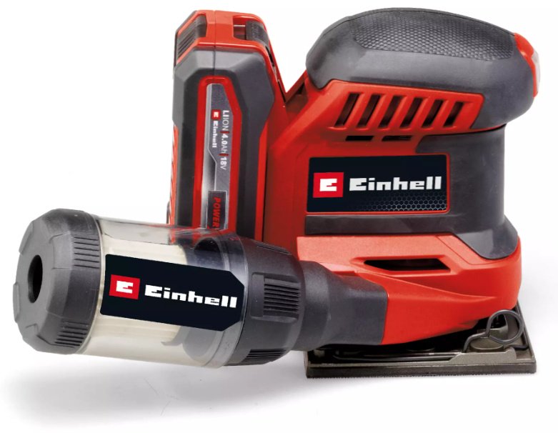 Аккум. Виброшлифмашина EINHELL TE-OS 18/113 3X Li - Solo (4460730) купить,NaN