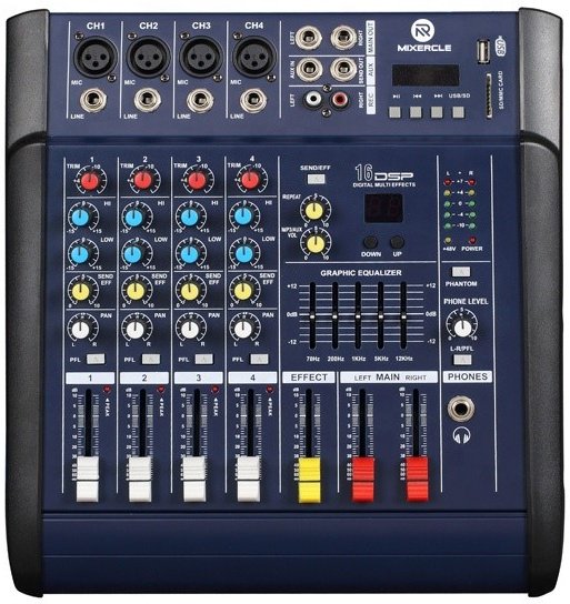 Микшерный пульт Mickle PMX402D-USB синий
