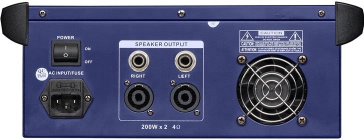 Микшерный пульт Mickle PMX402D-USB синий - ForteMarket Микшерный пульт Mickle PMX402D-USB синий купить,0