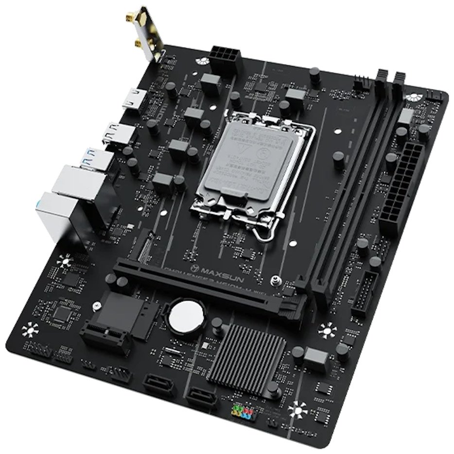 Материнская плата MAXSUN MS-Challenger H610M-H V1 WIFI купить,NaN