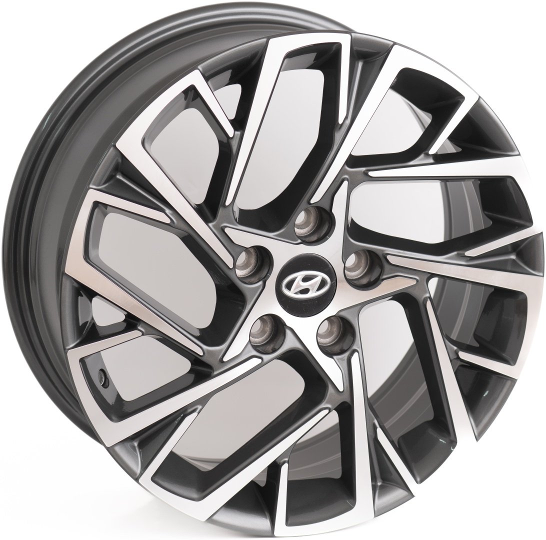 Kipardo H3318F 7x17/5x114.3 D67.1 ET51 4 диска черный, серебристый купить,NaN